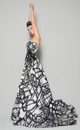 3 of 5 MNM Couture N0396 Black