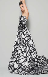2 of 5 MNM Couture N0396 Black
