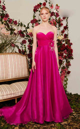 1 of 5 MNM Couture N0481 Fuchsia