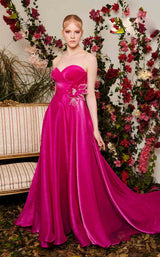 5 of 5 MNM Couture N0481 Fuchsia