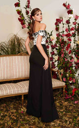 4 of 4 MNM Couture N0488 Black/White