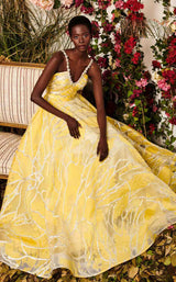 2 of 5 MNM Couture N0496 Yellow