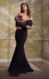 25 of 29 MNM Couture N0566 Black/Pink