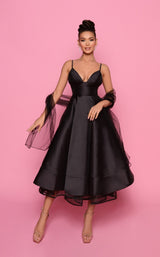 3 of 7 Nicoletta NP175 Dress Black