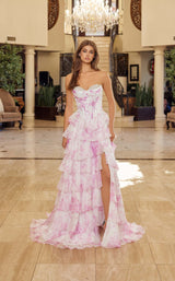 5 of 10 Nox Anabel A1752 Fuchsia Print