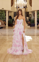 6 of 10 Nox Anabel A1752 Fuchsia Print