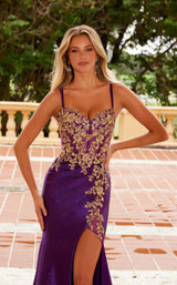 16 of 31 Nox Anabel C1613 Plum/Gold