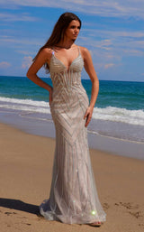 8 of 42 Nox Anabel C1632 Silver/Nude