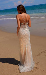 42 of 42 Nox Anabel C1632 Silver/Nude