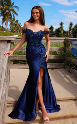 8 of 18 Nox Anabel C1647 Navy Blue
