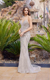 3 of 4 Nox Anabel C1833 Silver/Nude