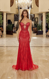4 of 9 Nox Anabel C1848 Red/Nude