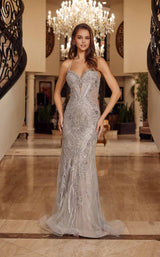3 of 13 Nox Anabel C1849 Silver/Nude