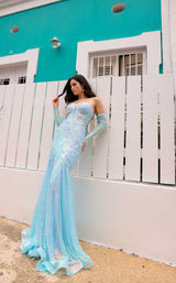 5 of 8 Nox Anabel D1263 Light Blue