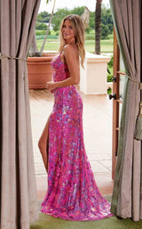 27 of 32 Nox Anabel D1574 Fuchsia/Silver