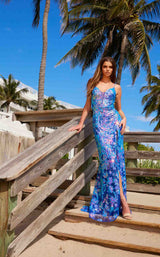 17 of 32 Nox Anabel D1574 Royal/Silver