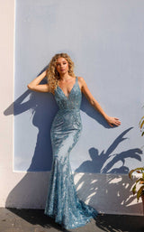 1 of 5 Nox Anabel E1273 Dusty Blue