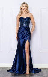 3 of 13 Nox Anabel E1284 Navy Blue