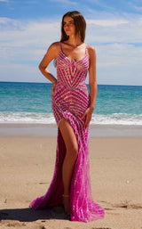 3 of 19 Nox Anabel E1531 Dark Fuchsia