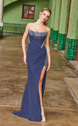 7 of 18 Nox Anabel M1705 Navy Blue