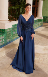 8 of 13 Nox Anabel ME128 Navy Blue