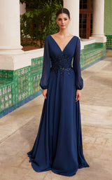 6 of 13 Nox Anabel ME128 Navy Blue