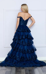 28 of 28 Nox Anabel R1299 Navy Blue