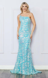 1 of 9 Nox Anabel R1308 Aqua Blue