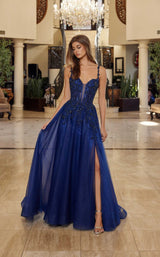 7 of 9 Nox Anabel R1824 Navy Blue