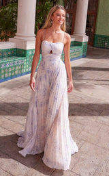 2 of 12 Nox Anabel T1506 Peach Print