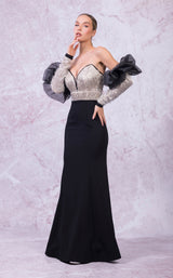 7 of 8 Odrella 7784 Black/Gold