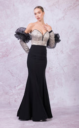 4 of 8 Odrella 7784 Black/Gold