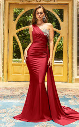 5 of 10 Portia and Scarlett PS21219 Deep Red