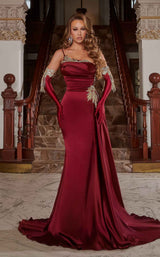 2 of 11 Portia and Scarlett PS22122 Deep Red