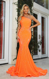 2 of 13 Portia and Scarlett PS22349 Hot-Orange