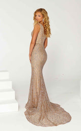 4 of 4 Portia and Scarlett PS23073 Dress Rose-Gold