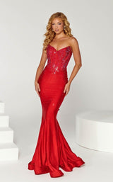 2 of 6 Portia and Scarlett PS23305 Dress Red