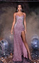 3 of 4 Portia and Scarlett PS23422 Dress Rose-Gold