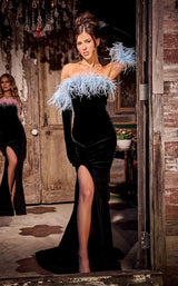 1 of 7 Portia and Scarlett PS24049 Black-Blue