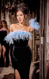 5 of 7 Portia and Scarlett PS24049 Black-Blue