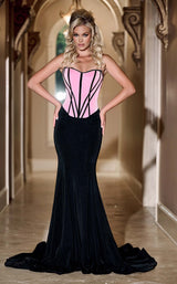 3 of 6 Portia and Scarlett PS24289 Black-Pink