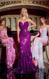 5 of 9 Portia and Scarlett PS24315 Blush, Purple, Nude AB