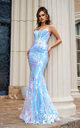 3 of 8 Portia and Scarlett PS24316 Blue