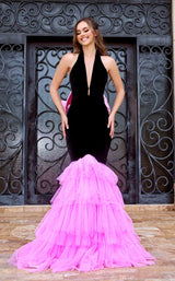 1 of 3 Portia and Scarlett PS24680 Black-Pink