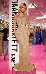 1 of 6 Portia and Scarlett PS24867C Nude/Silver