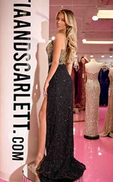 9 of 9 Portia and Scarlett PS24872C Black-Gold