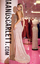 7 of 9 Portia and Scarlett PS24872C Silver/Nude