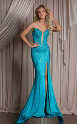 9 of 15 Portia and Scarlett PS26013 Turquoise