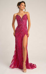 18 of 27 Portia and Scarlett PS26418C Fuchsia Red