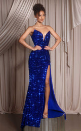 1 of 2 Portia and Scarlett XO099 Cobalt